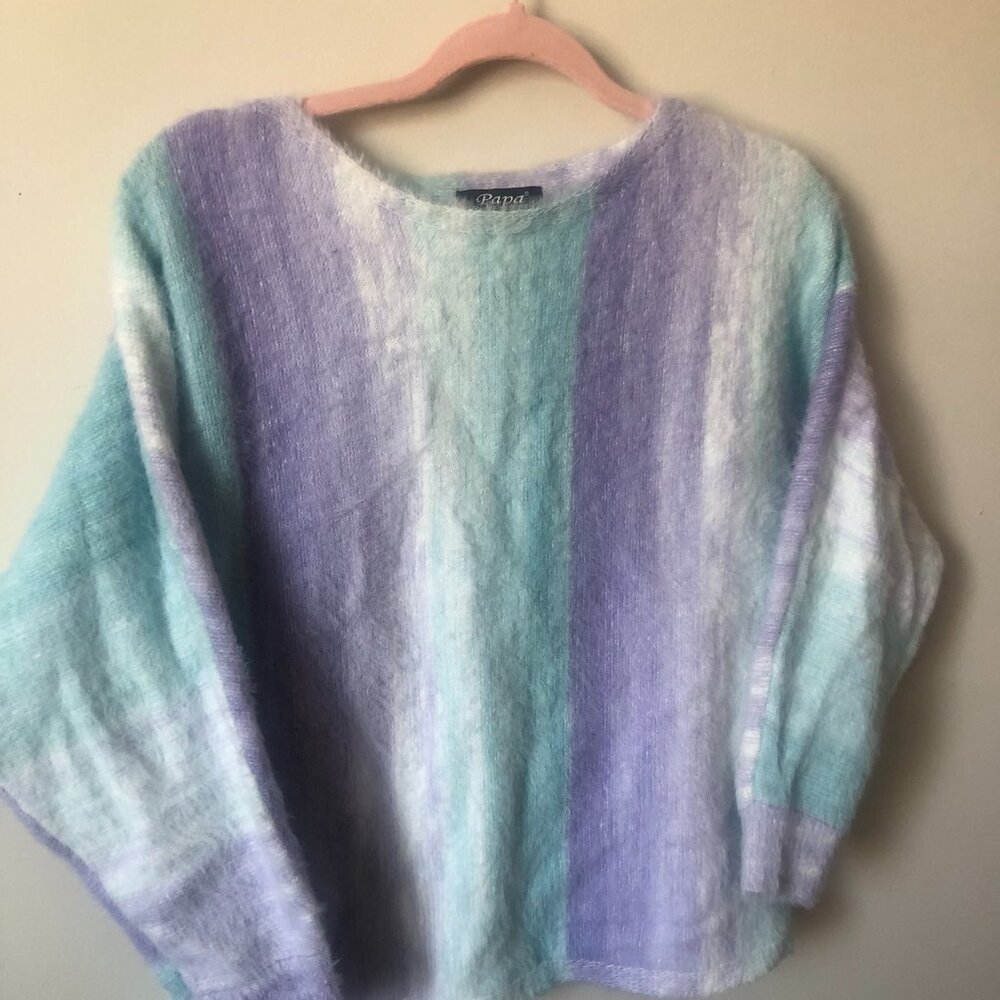 Acrylic Knit Women's Sweater Small